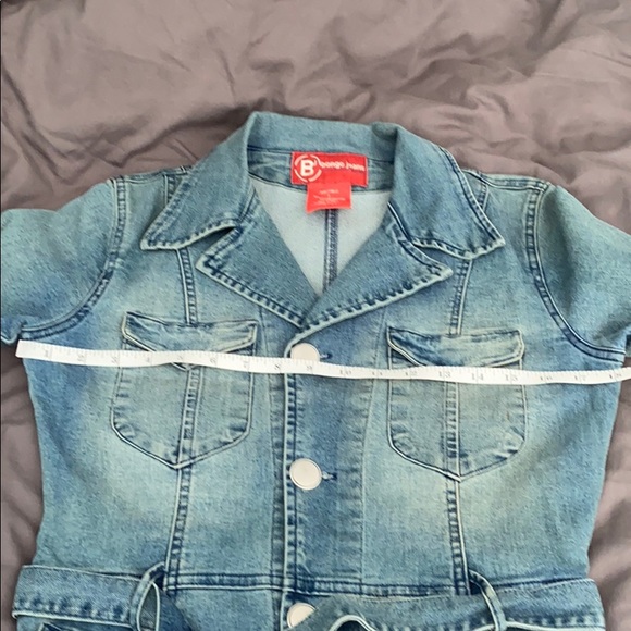 Vintage Long Jean Jacket - Picture 5 of 7